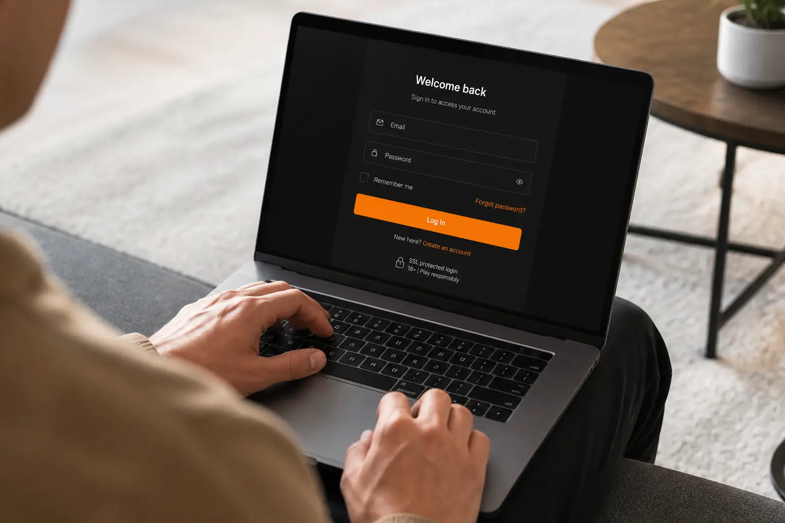 Casibom Login visual guide for Casibom Casino